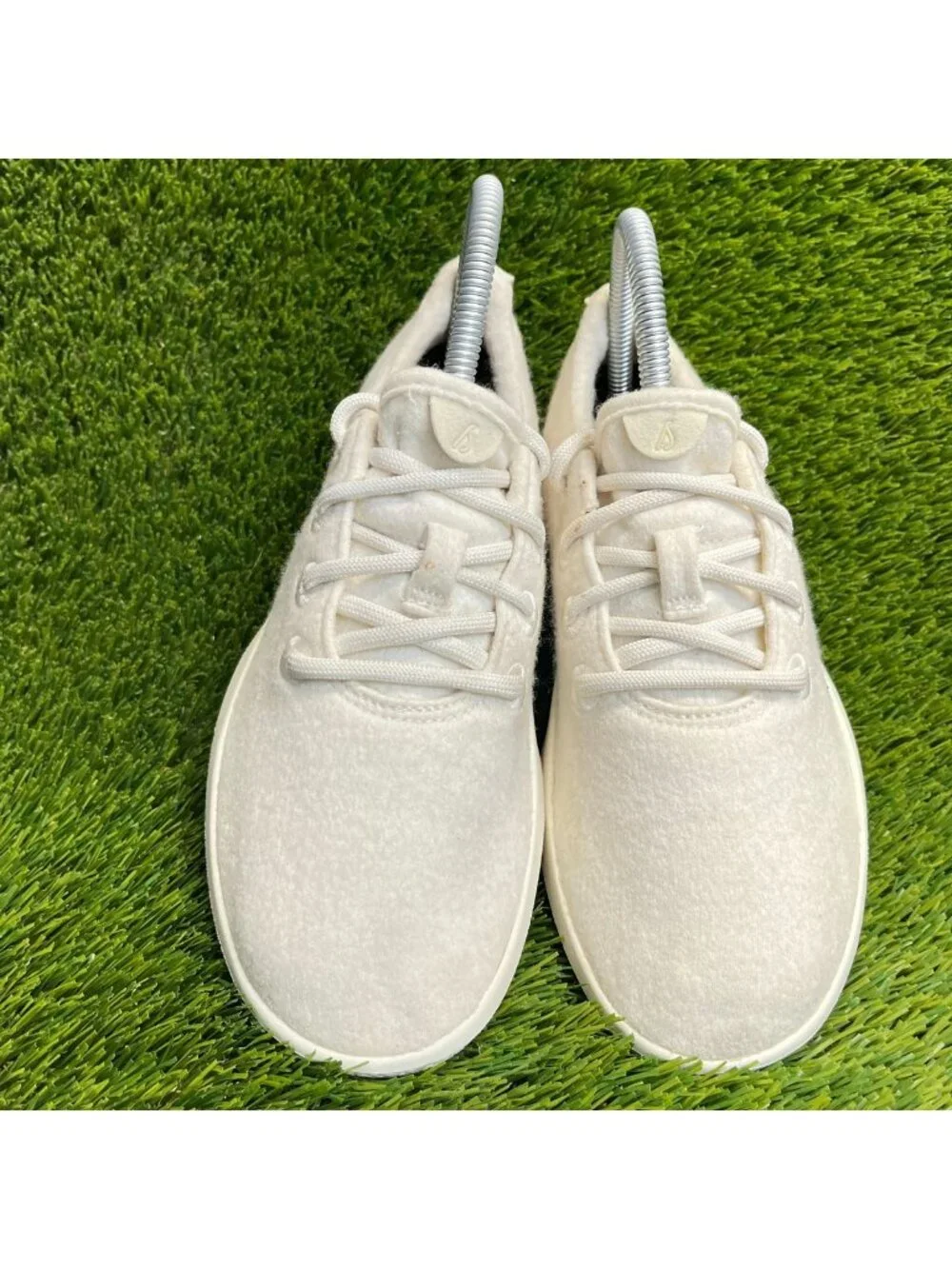 Allbirds Wool Runners Natural White Womens Size 6 Running Walking Shoes Sneakers